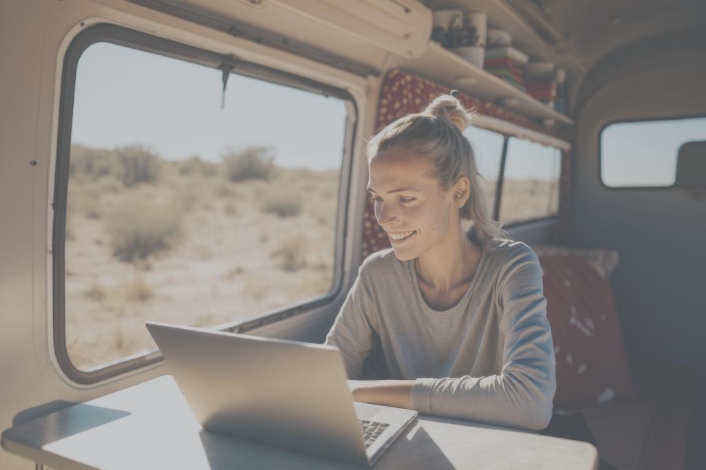 Digital nomads are people who are not tied to a specific location and can work from anywhere